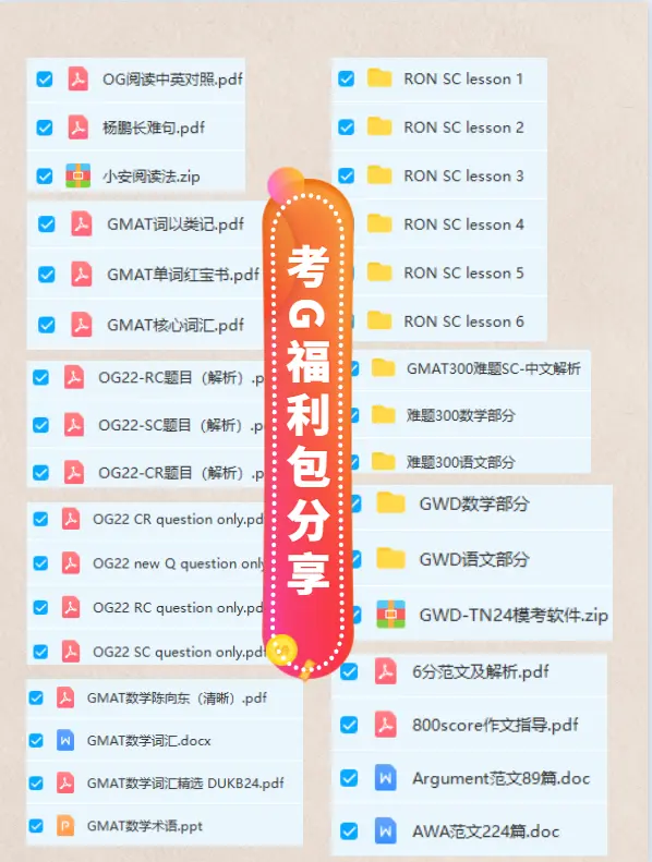 Gmat两个月时间冲刺700分 备考计划 复习教材pdf 哔哩哔哩