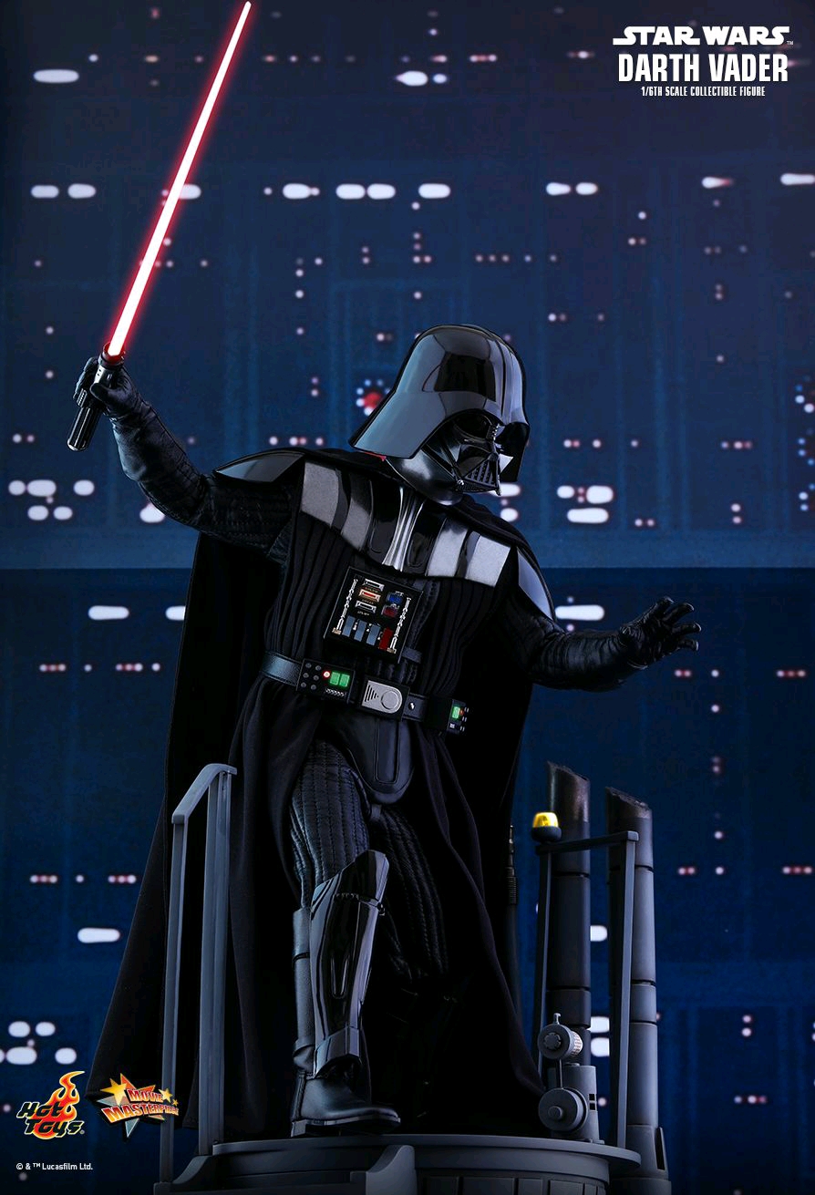 (官图欣赏)hottoys星球大战1/6达斯·维达(帝国反击战版)