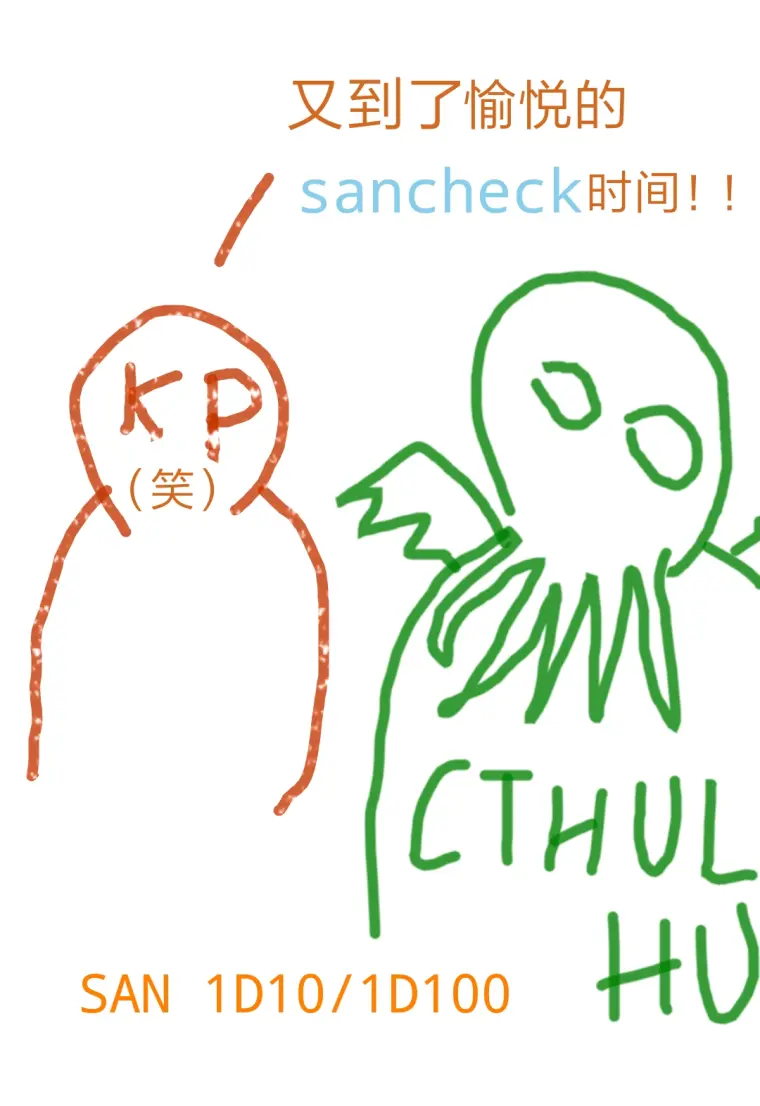 第七期啦 克苏鲁trpg 萌新啃食coc7th规则书随手写一点东西 理智篇 哔哩哔哩