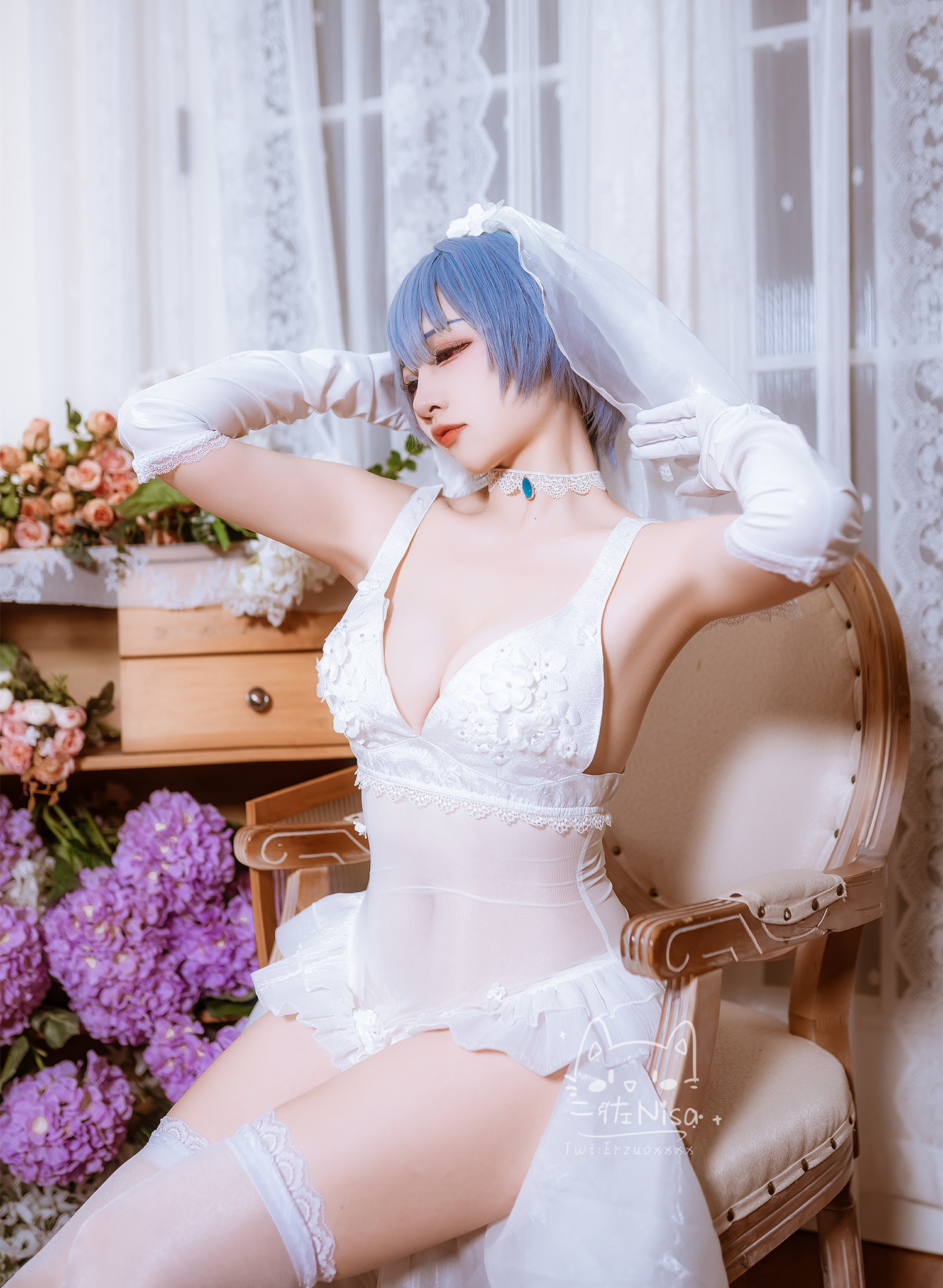 二佐nisa婚纱绫波丽cosplay8