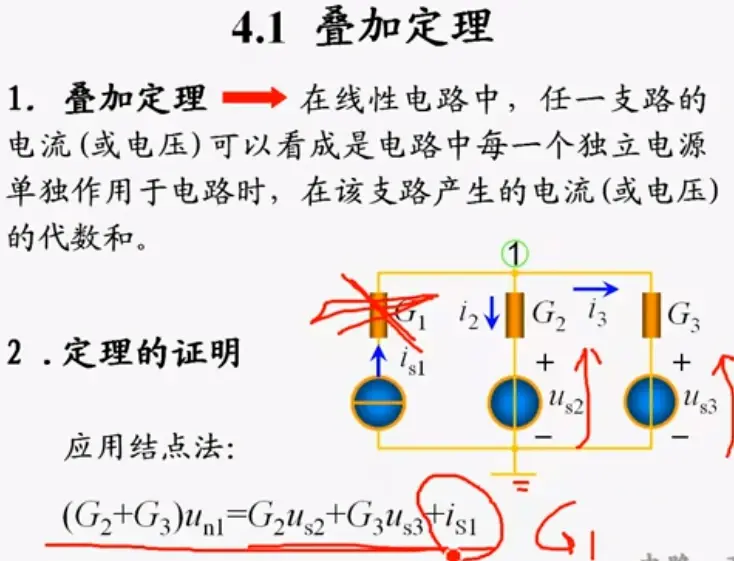 电路学习笔记20——叠加定理
