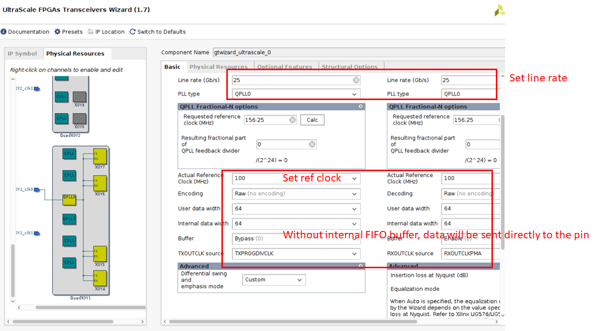 如何使用Xilinx FPGA GTH/GTY 高速串行收发器 哔哩哔哩