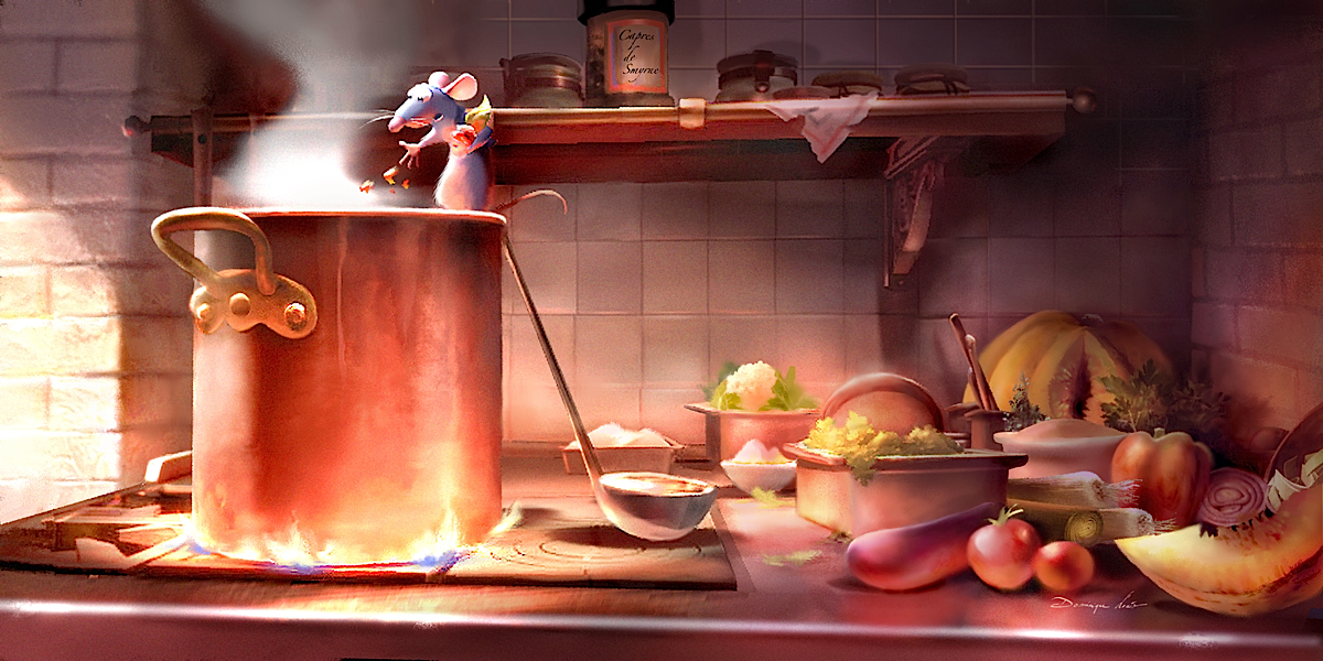 料理鼠王概念设计