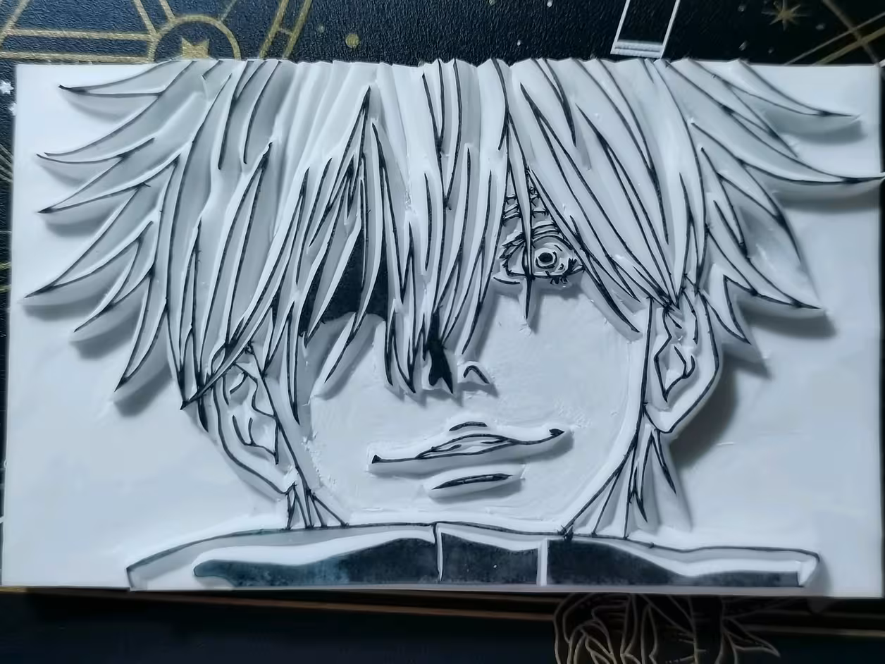 橡皮章记录之五条悟