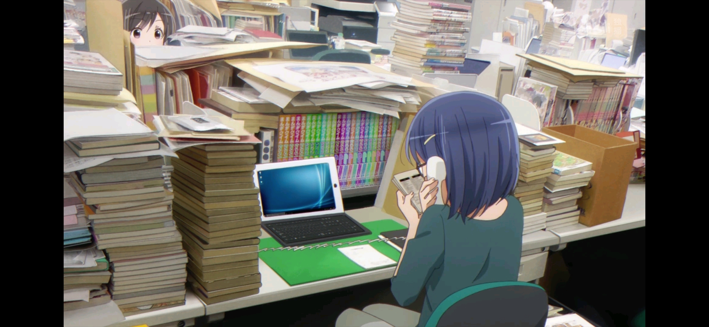 Girls》芳文社本体登场（动漫中的芳文社） 哔哩哔哩