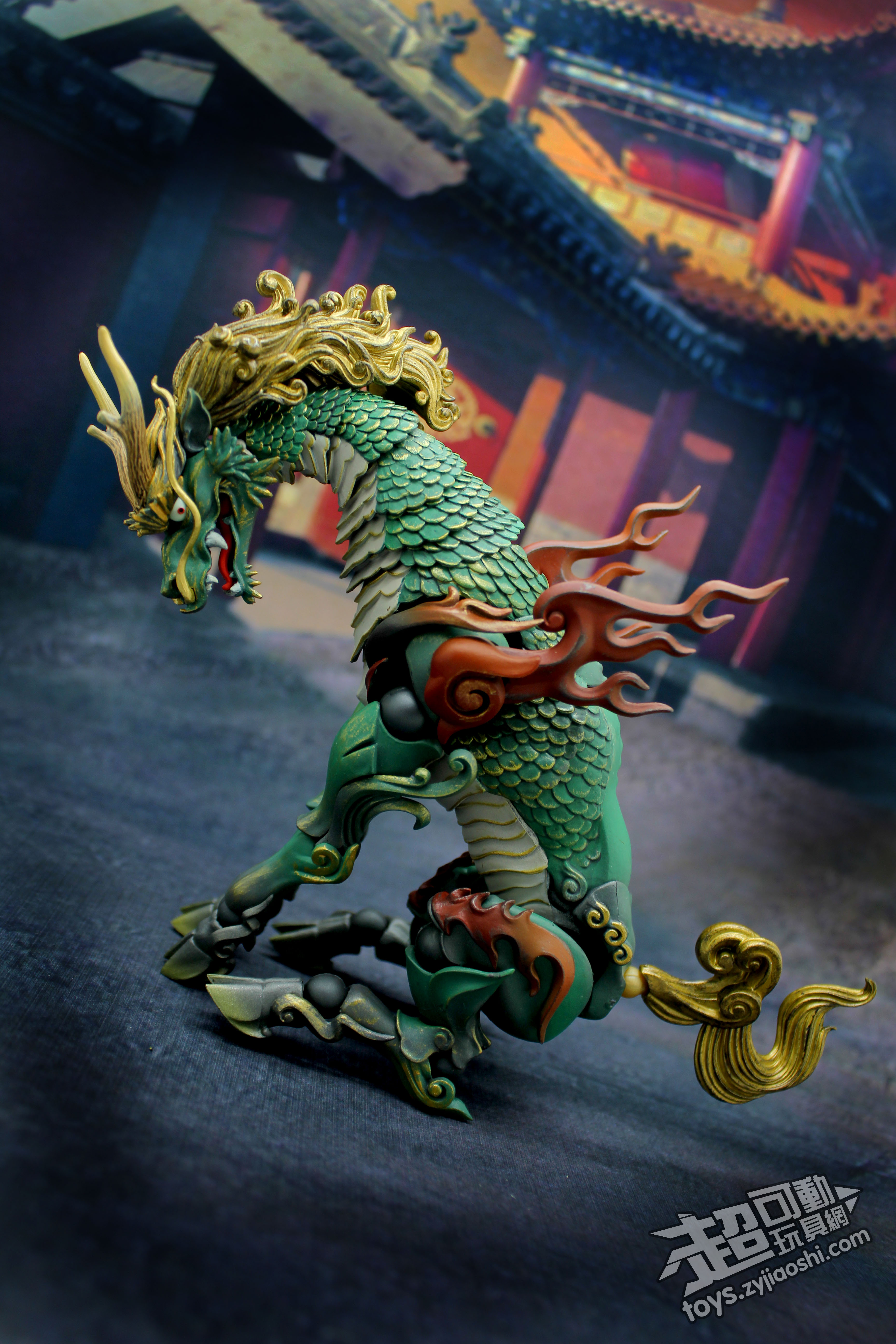 海洋堂 自在置物 麒麟