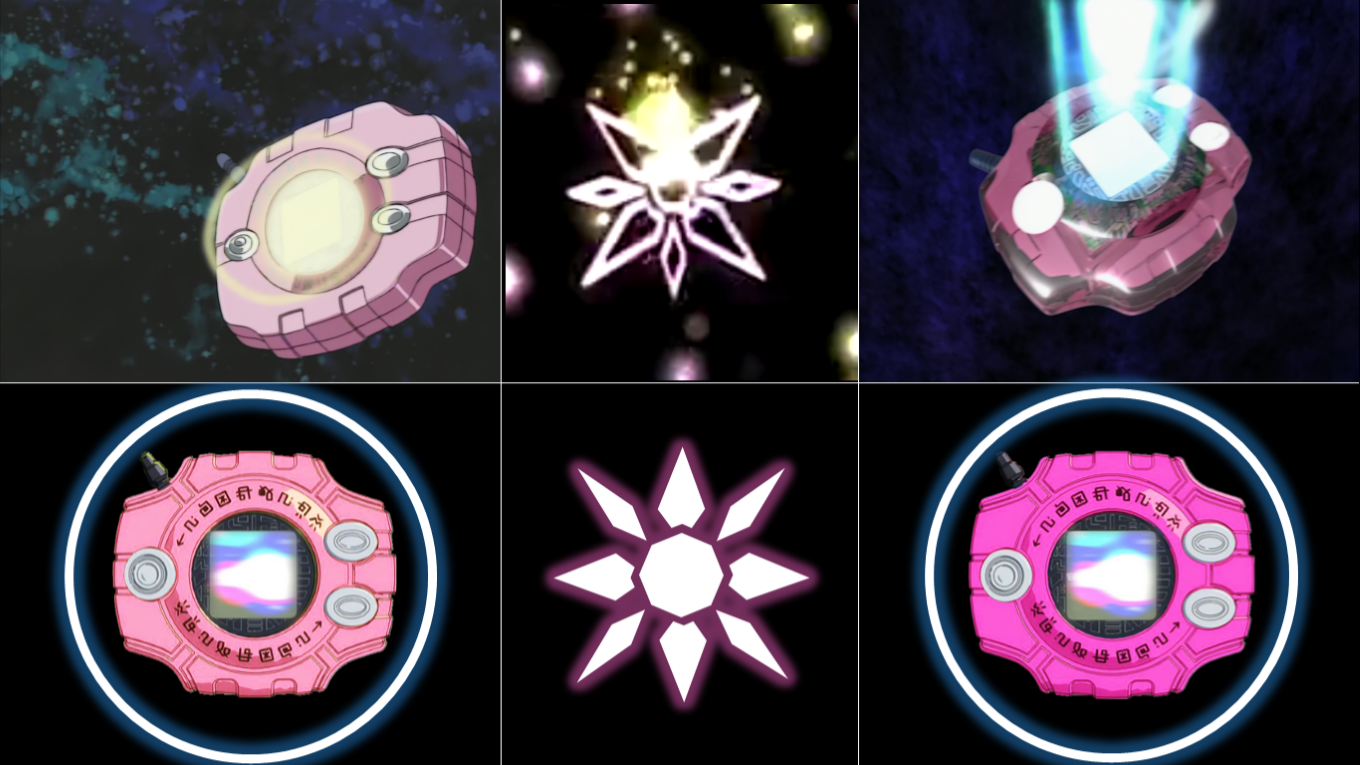 神圣计划徽章tri.与无印对比图(含同人)