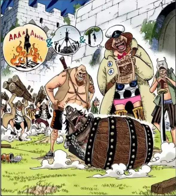 海贼王 卡里布扉页故事 被德雷克抓了 他洗白后会帮助路飞打凯多 哔哩哔哩