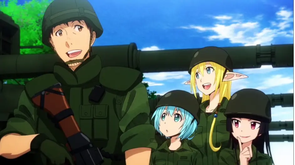 Gate 奇幻自卫队 Ed2 いつだってコミュニケーション テュカ レレイ ロゥリ 歌翻 哔哩哔哩