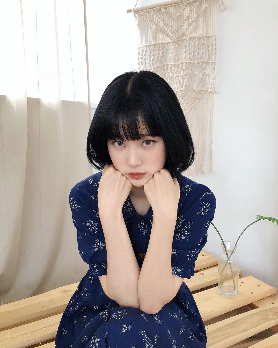 韩国短发文艺女孩ò66ó