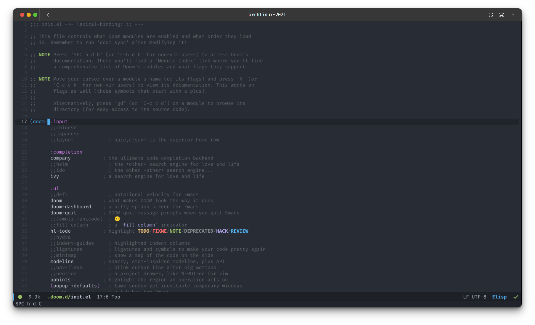 请尝试使用Doom Emacs 「Emacs+Vim双强联合」 哔哩哔哩