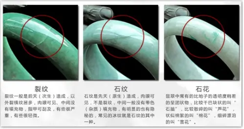 翡翠的石纹和裂纹的区别 哔哩哔哩