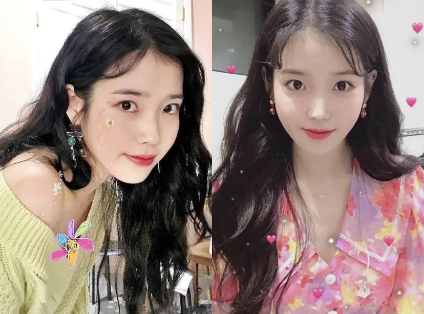 甜美可爱的iu其实有隐藏的腹肌 一抬胳膊太诱惑了 哔哩哔哩