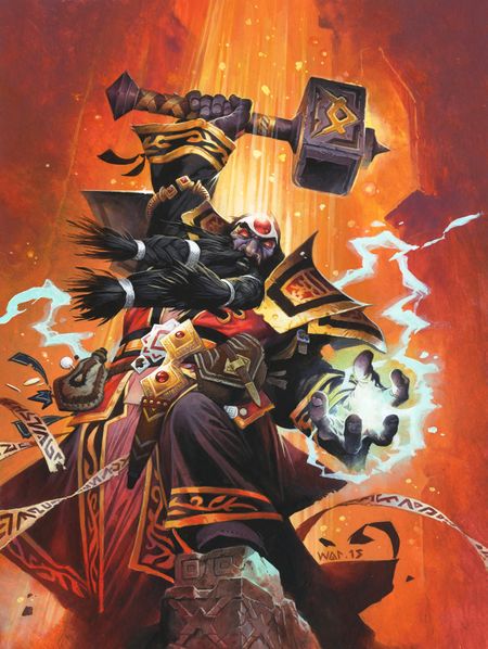 炉石橙卡说:黑铁矮人王朝领袖——索瑞森大帝