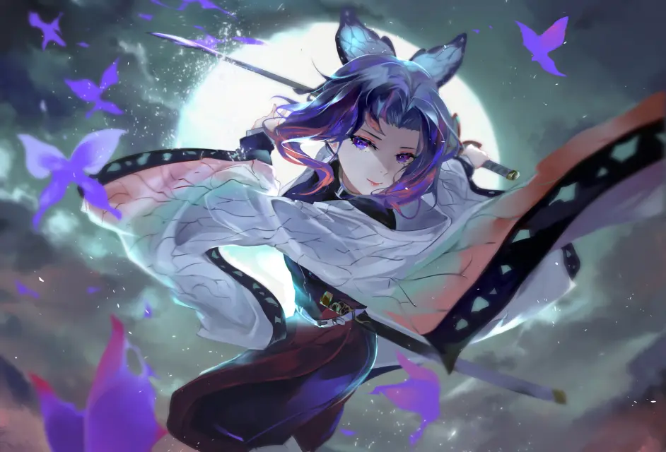 鬼灭之刃 高质量 高分辨率 各类画风 壁纸100p 附图包链接 哔哩哔哩