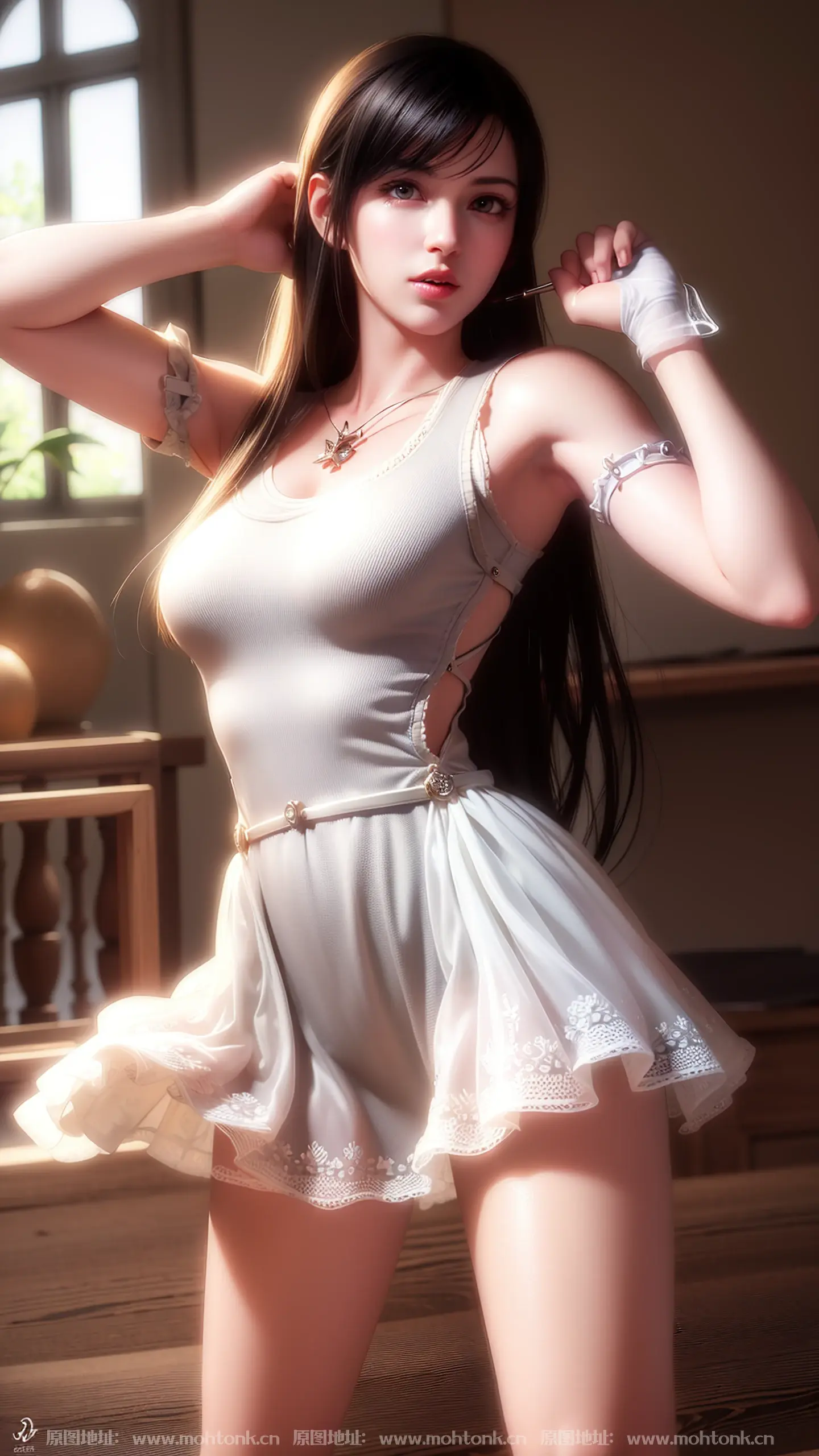 520张蒂法休闲装图集ai绘画动漫卡通二次元手机电脑高清壁纸