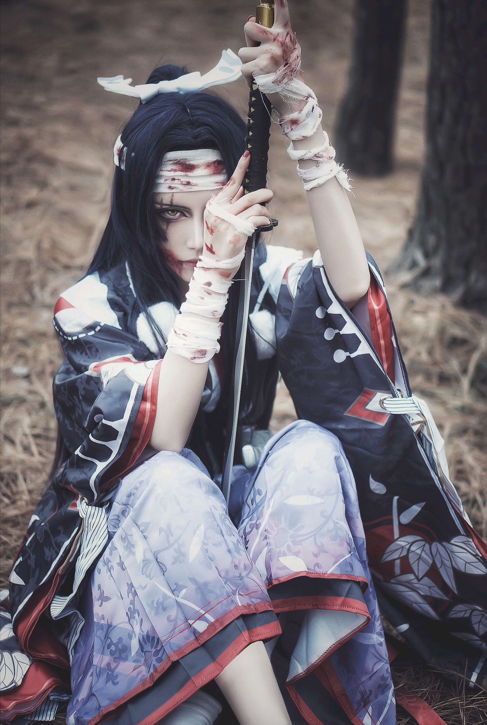 鬼切cos正片——刀鸣散华,欲死必生