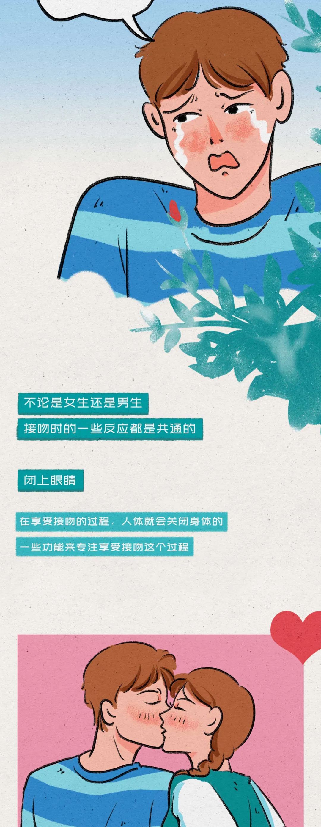 舌吻时男生会有什么生理反应4