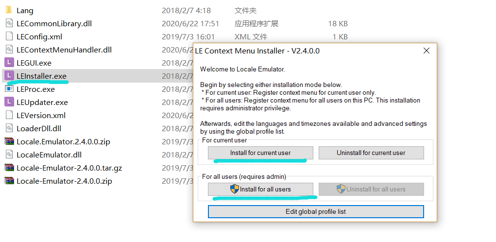 windows 10 japanese locale emulator