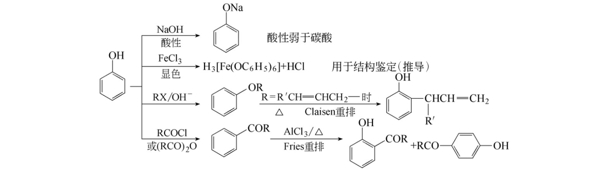 特别基础的有机化学 基本反应速览(4)醇和酚 - 哔哩哔哩