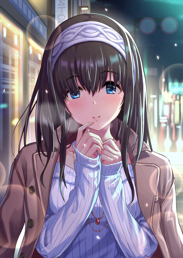 二次元之光 – 竖屏壁纸