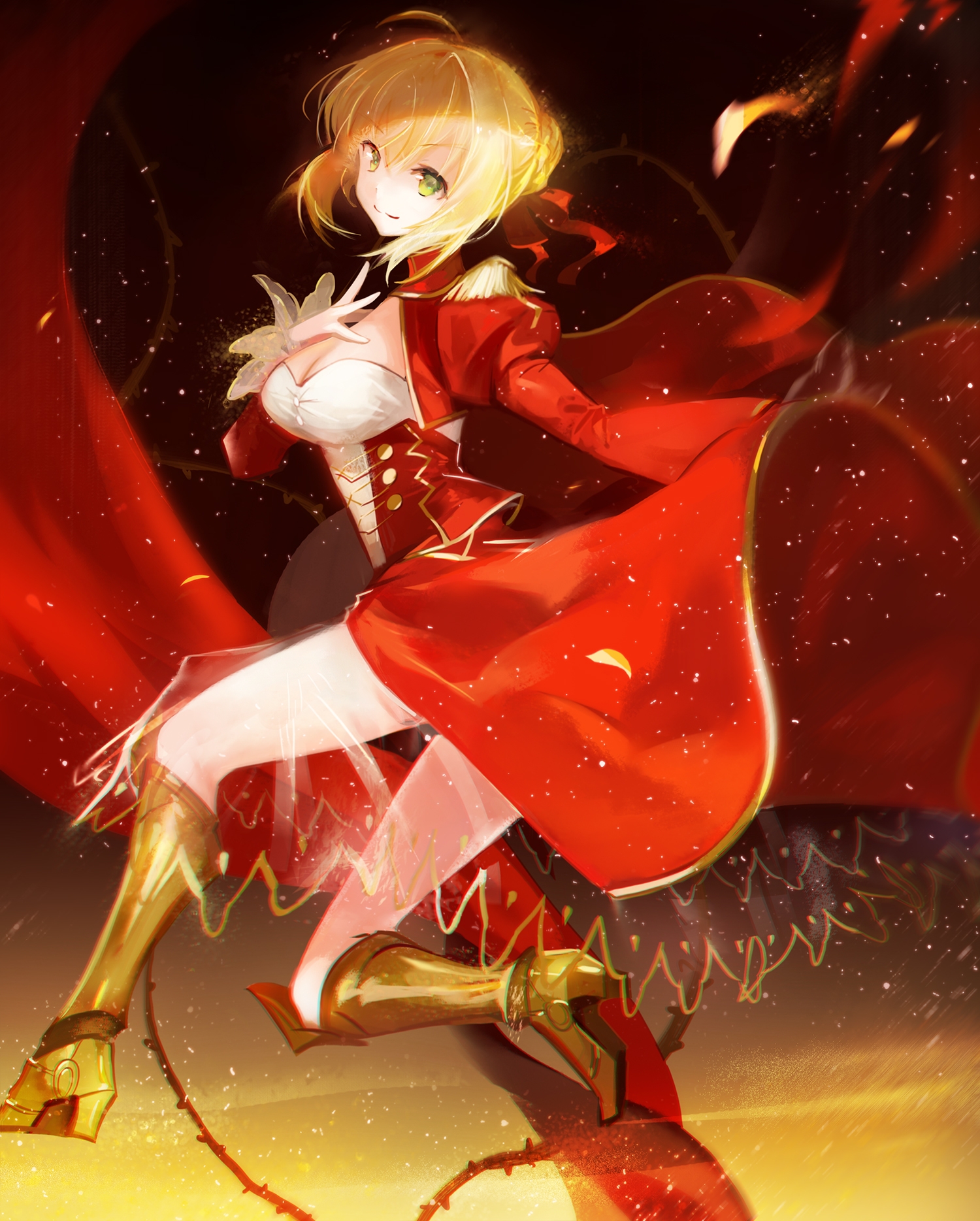 【fate】尼禄·克劳狄乌斯美图(红saber)一(期)