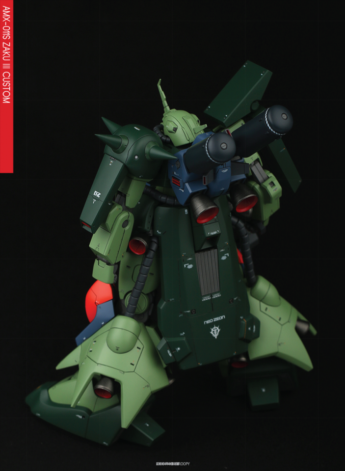 [小t高达秀]hguc amx-011s 扎古Ⅲ改