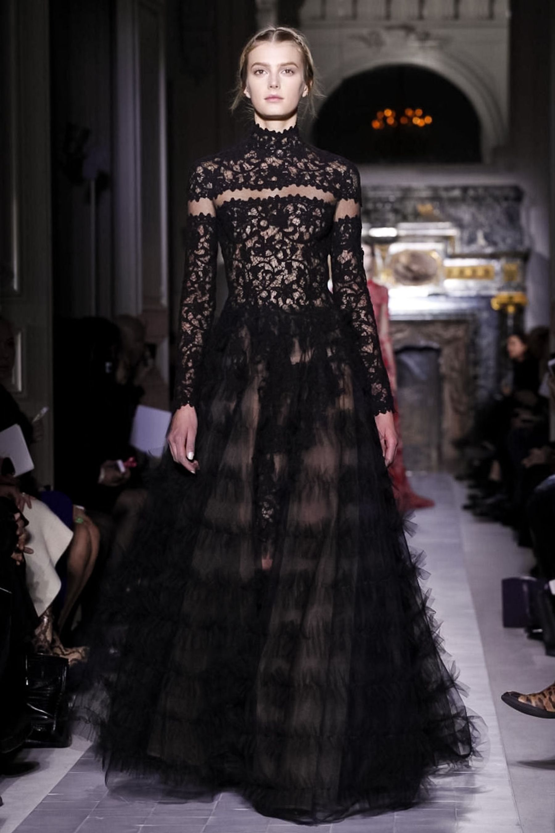 穿花蛱蝶深深见valentino2013春夏高定系列