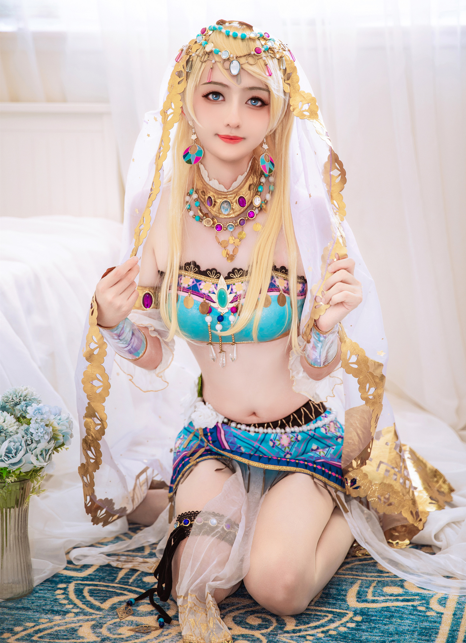 葡萄糖_Glucose Lovelive绚濑绘里舞娘觉醒cosplay5