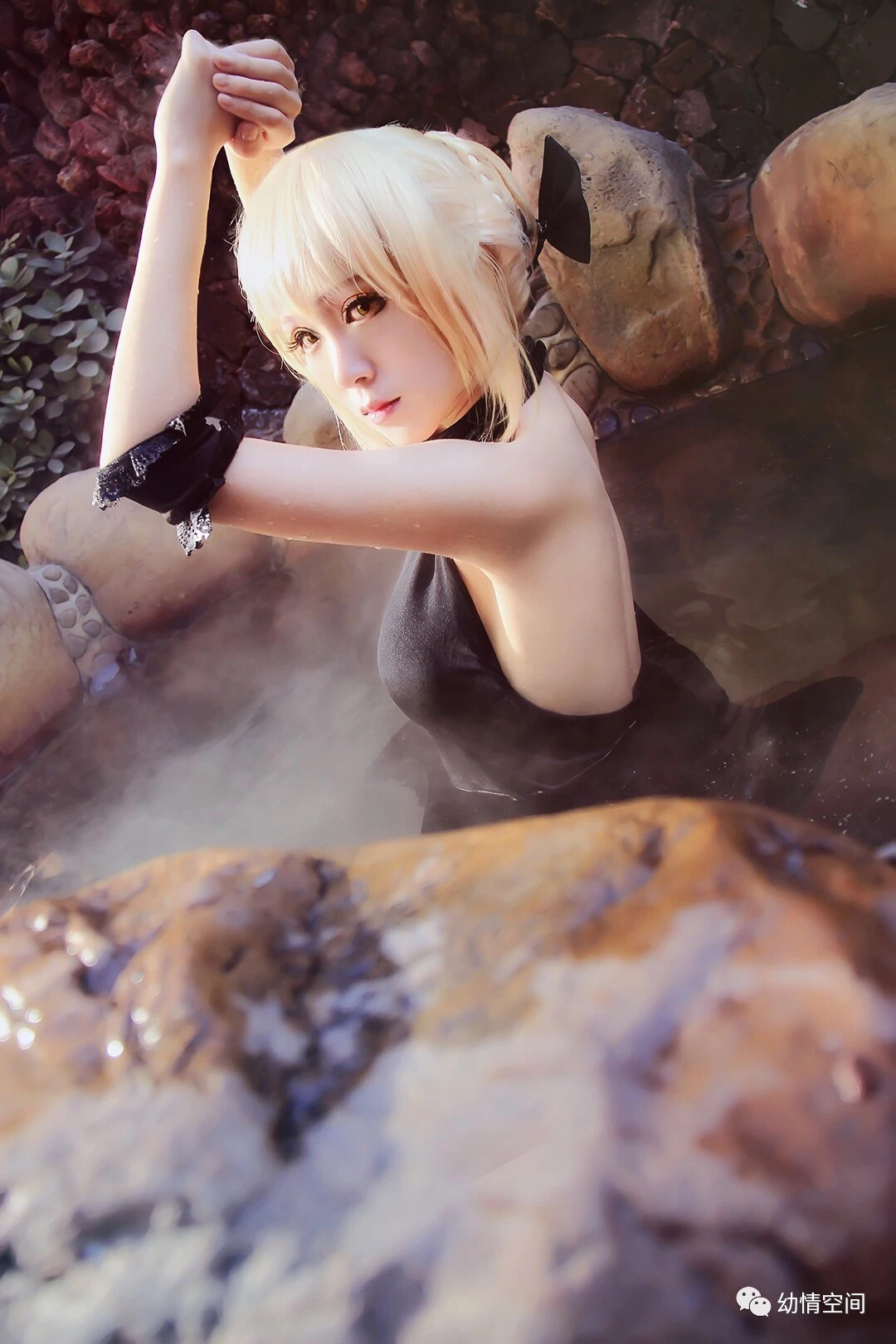 fate saber 吾王沐浴组图,我的剑为何沉在水里