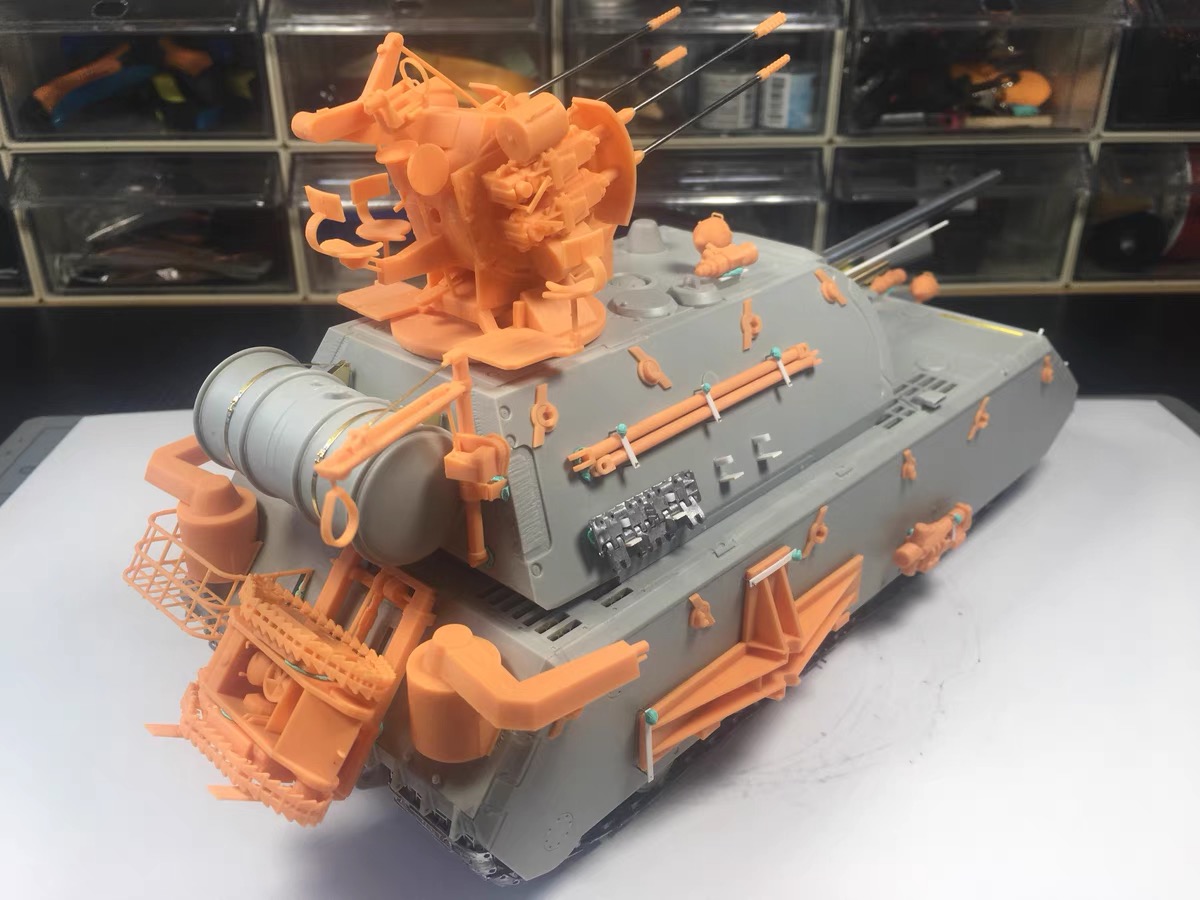 坦克 3D MAX 模型个人展示|三维|机械/交通|liying1994 - 原创作品 - 站酷 (ZCOOL)