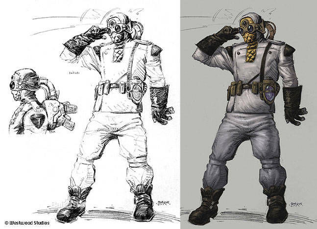 说说尤里阵营的单位步兵