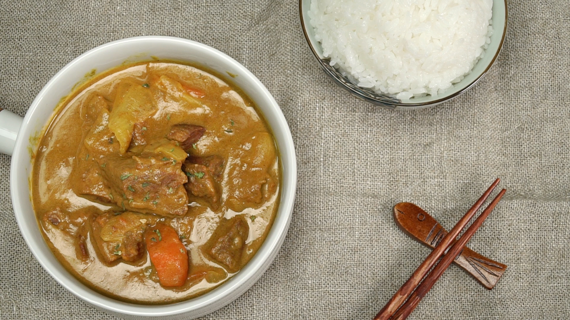 [港式咖喱牛腩] 美味总是需要等待
