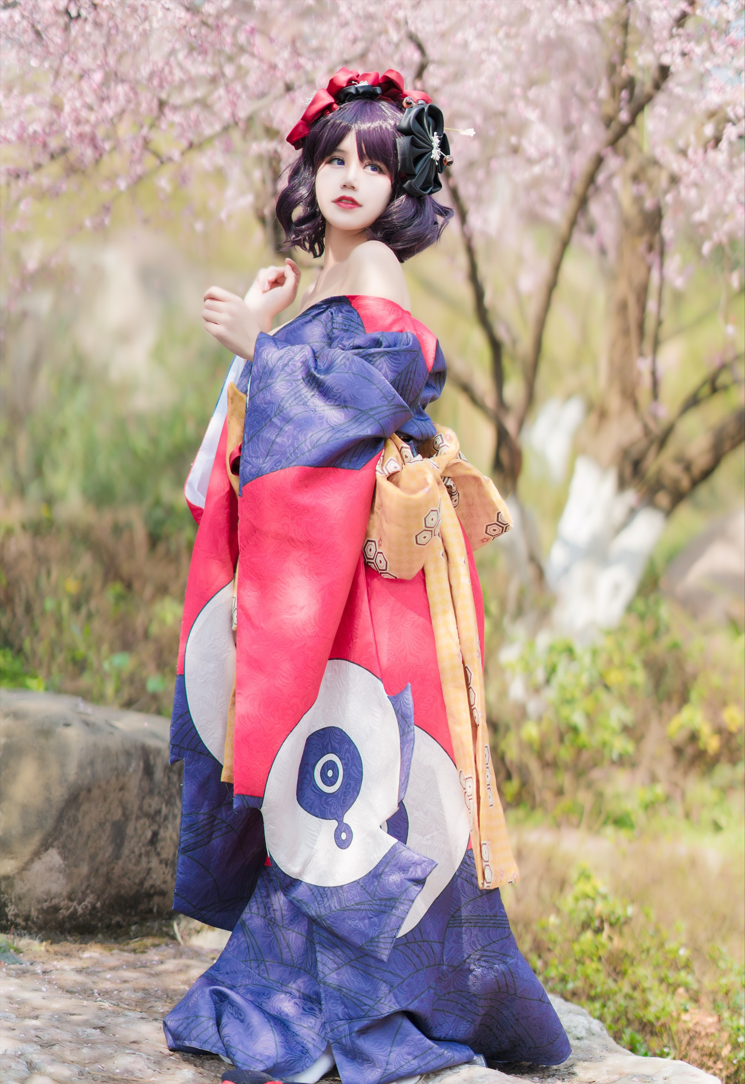 小仓千代W葛饰北斋Cosplay1