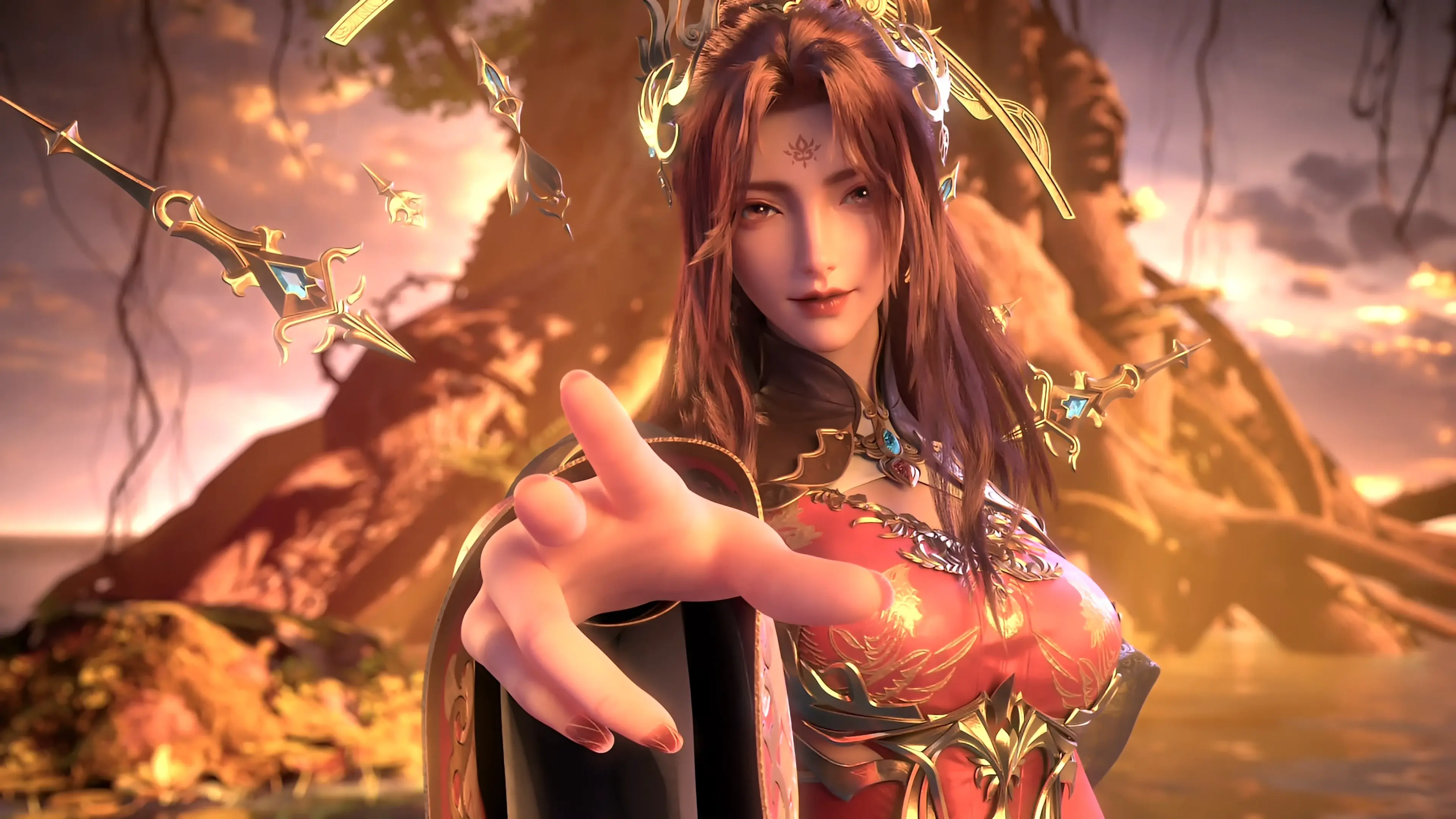 绝世战魂飞越女帝壁纸