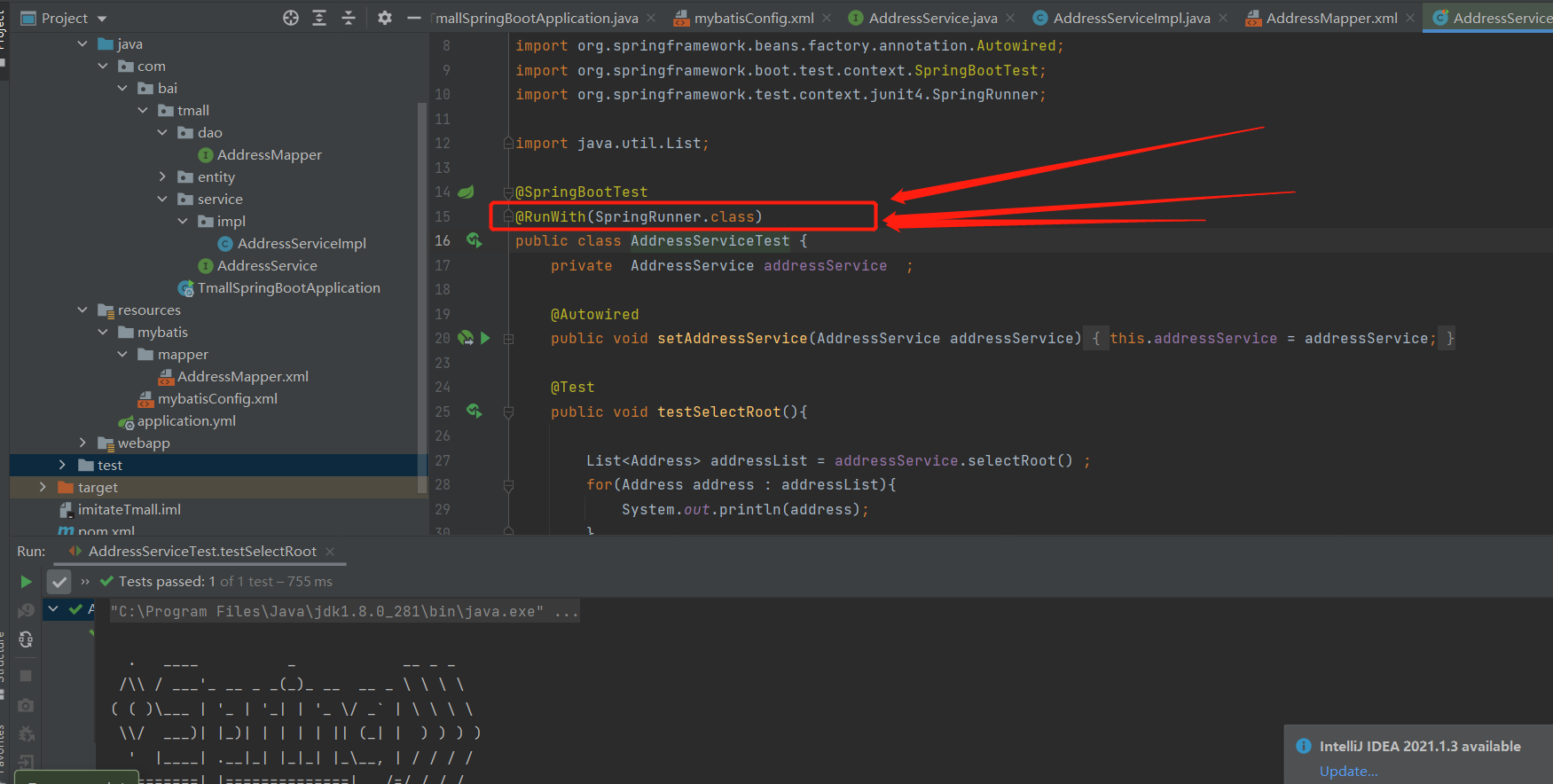 SpringBoot单元测试报错：java.lang.NullPointerException 哔哩哔哩