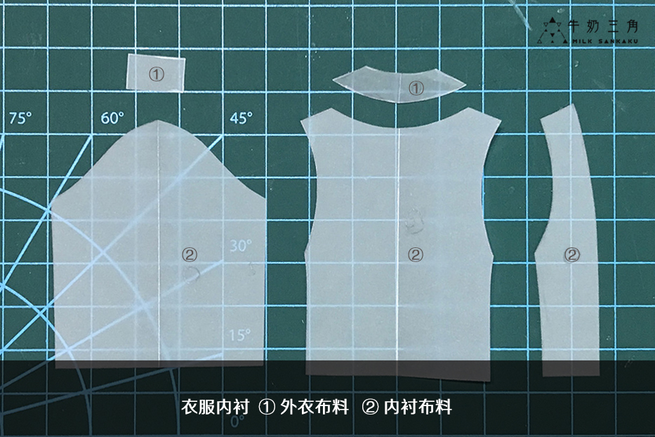 原创blytheob24素体复古oversize西装制作过程分享谜之教程