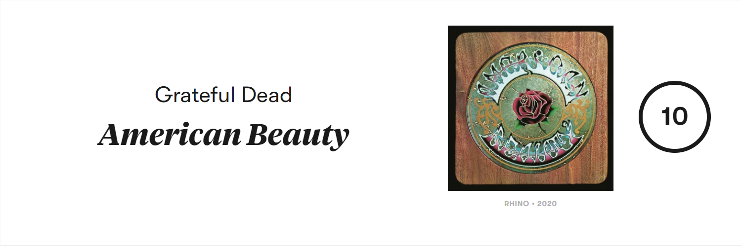 【搬运译】叉婊Pitchfork评Grateful Dead 1970年专辑《American Beauty》 哔哩哔哩
