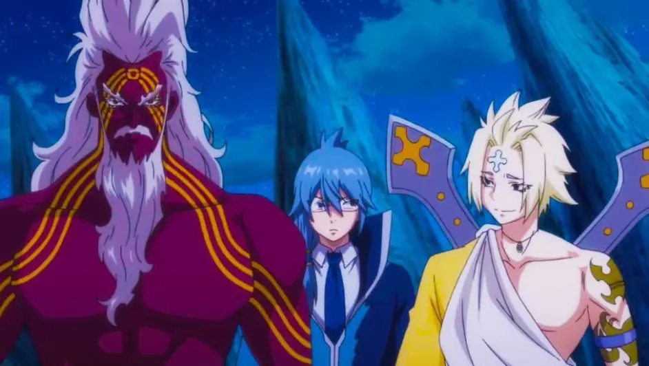 妖精尾巴 魔法王为爱自杀 梅比斯救下众人 哔哩哔哩