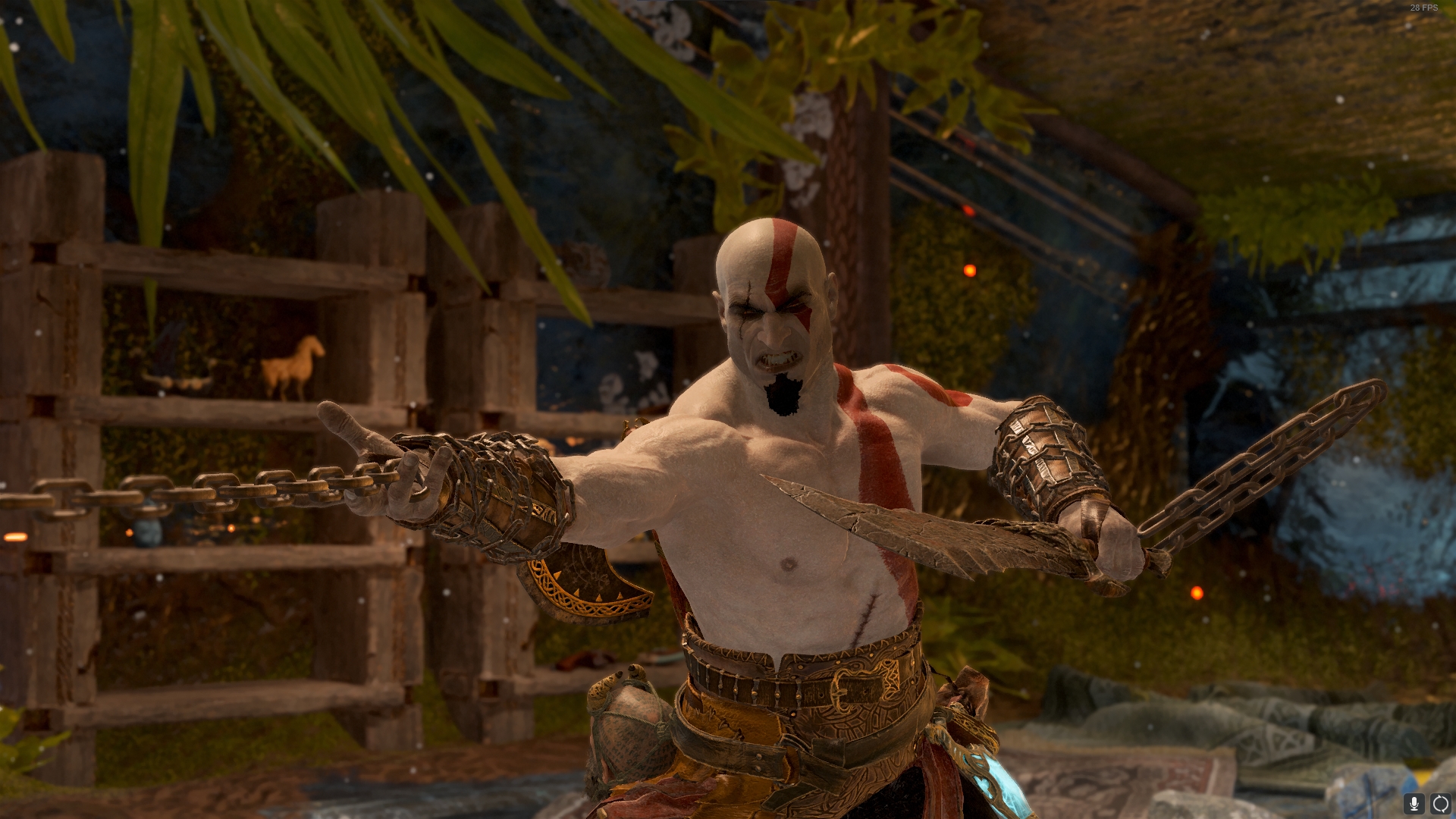 压缩包2直接丢入游戏根目录3.压缩包1放入godofwarxec文件内4.