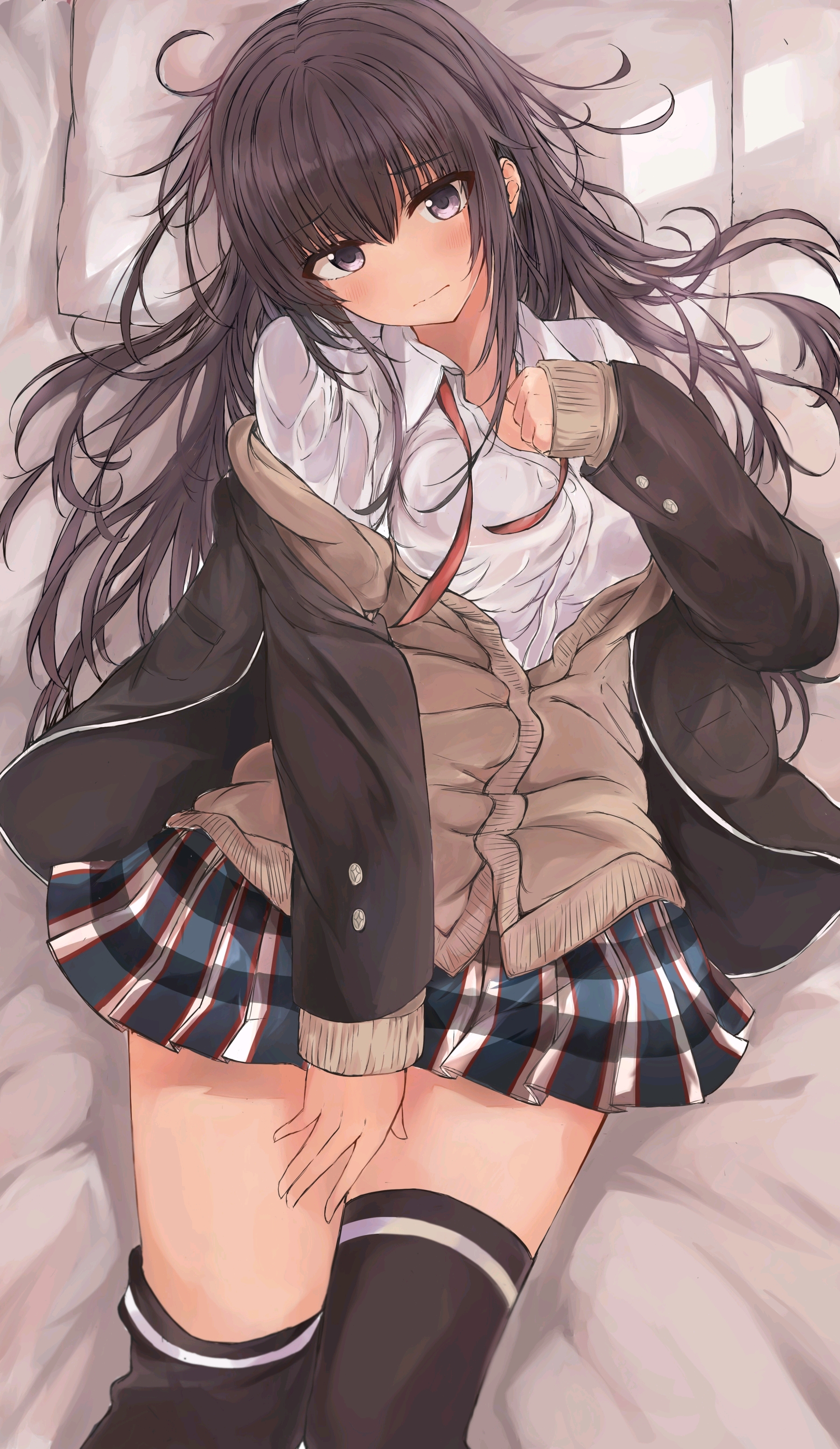 动漫美图_20 【黑,白丝系列5】