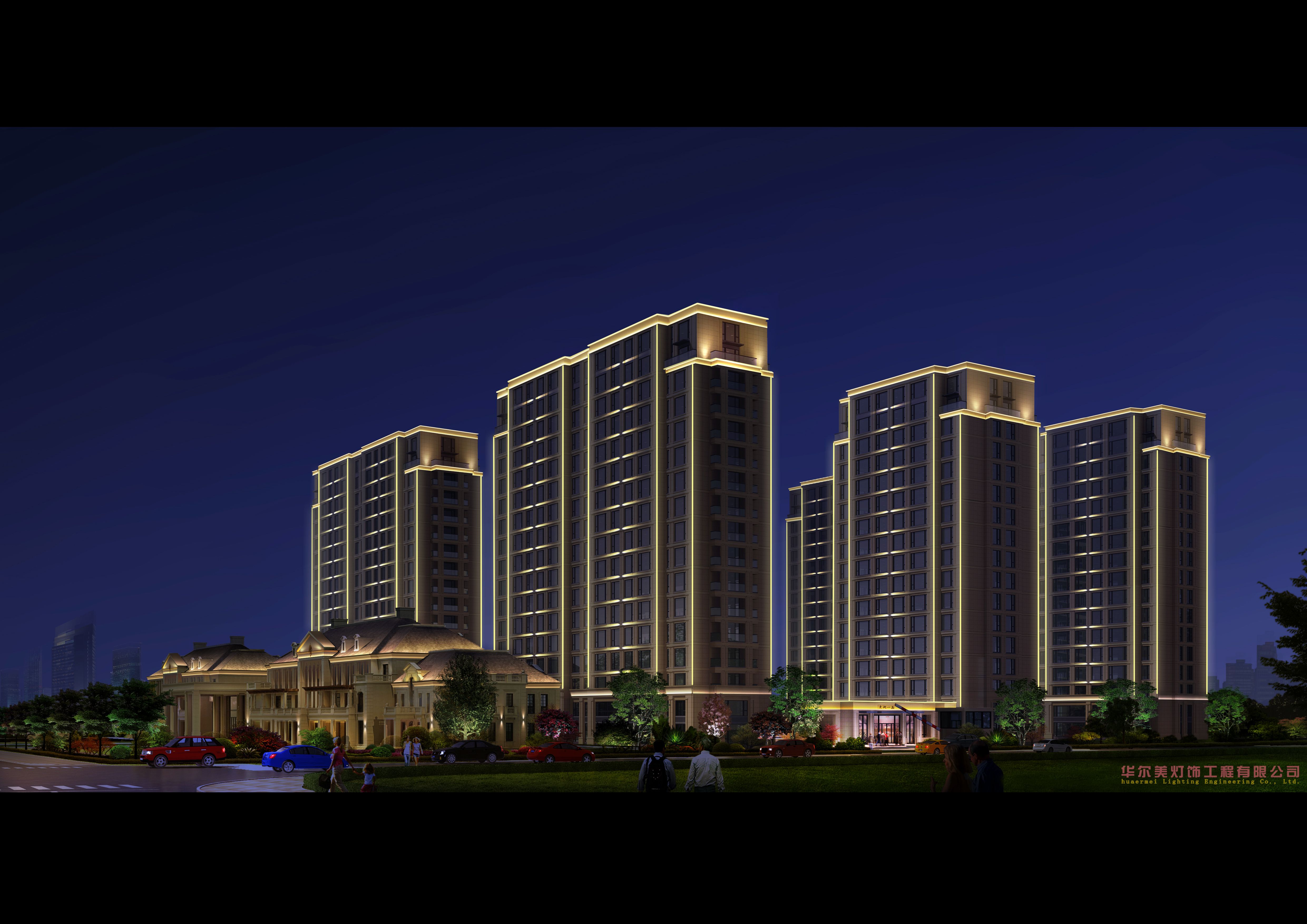 哪些点决定了住宅小区的照明效果