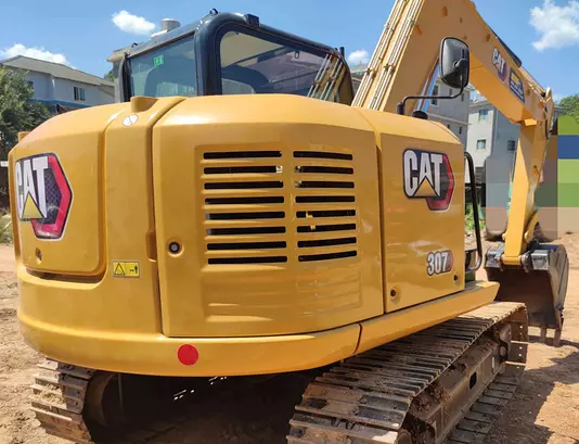 卡特307挖掘机检查指示器灯不亮,是什么情况