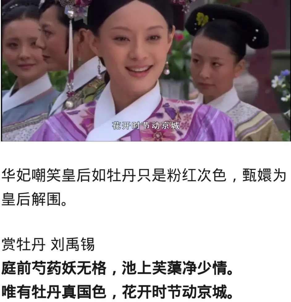 甄嬛传所引用诗句 哔哩哔哩