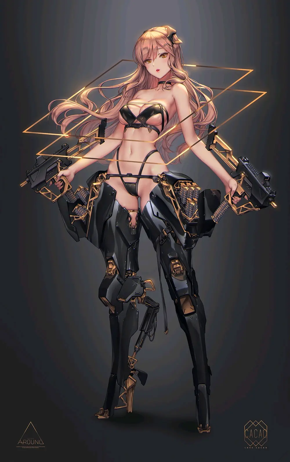 比基尼铠甲插画特辑