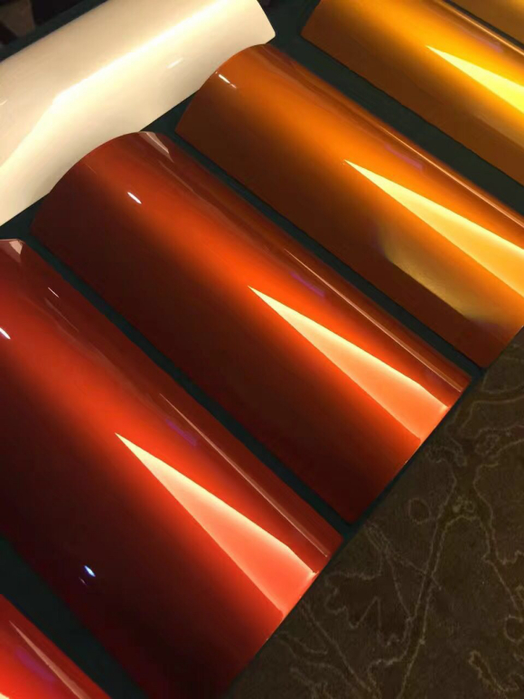 幻彩铝板工程项目装饰外墙炫彩板 进口幻彩漆涂料 驰越世纪