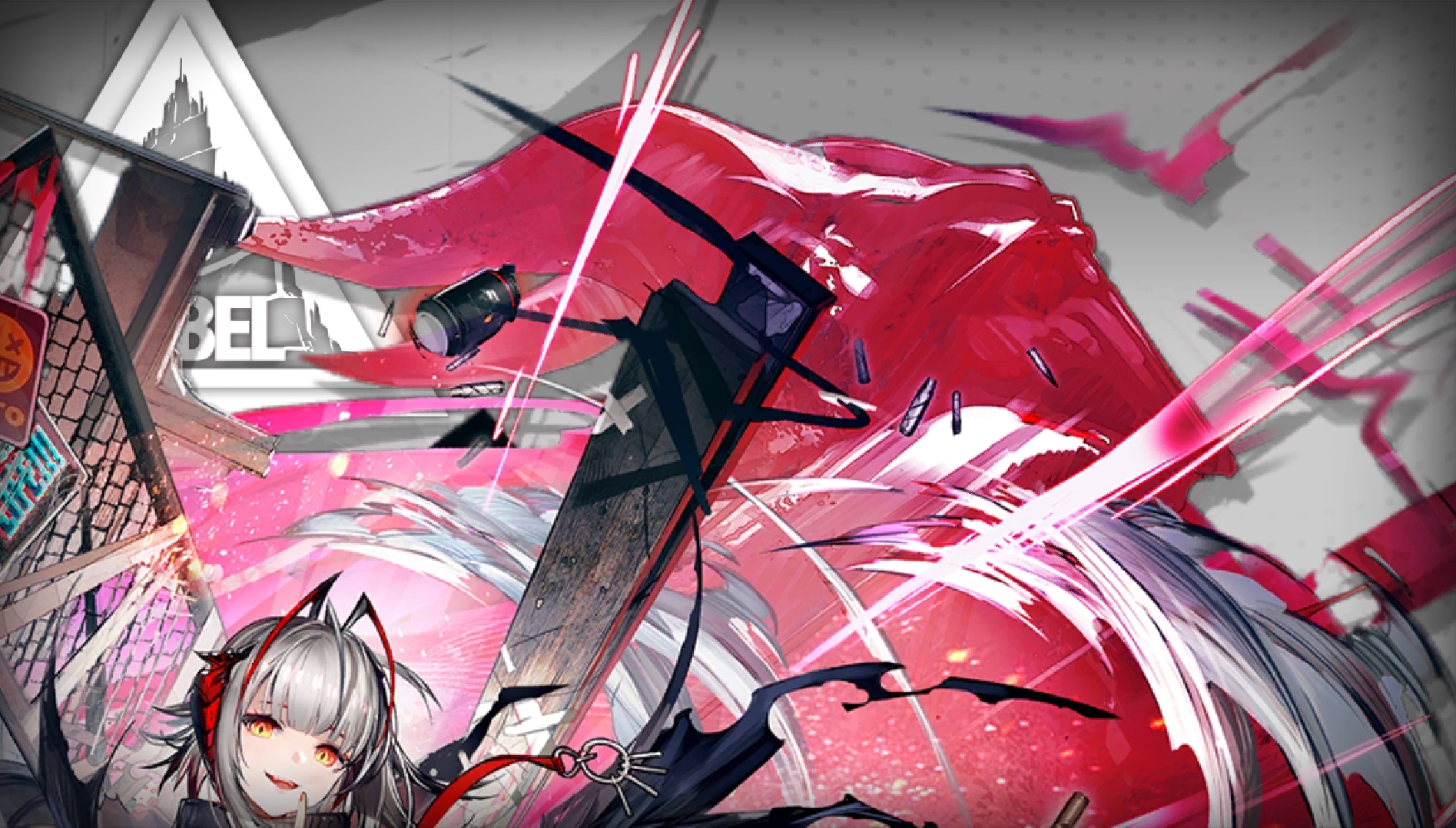 分享一下明日方舟中w的立绘里隐藏的帅气恶魔