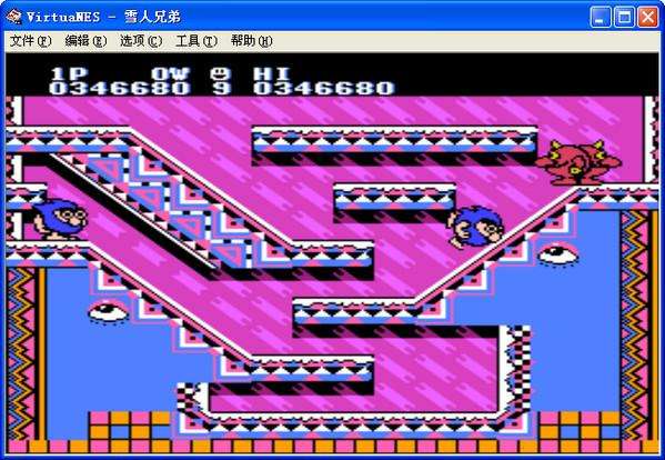 经典红白机双打系列《雪人兄弟》