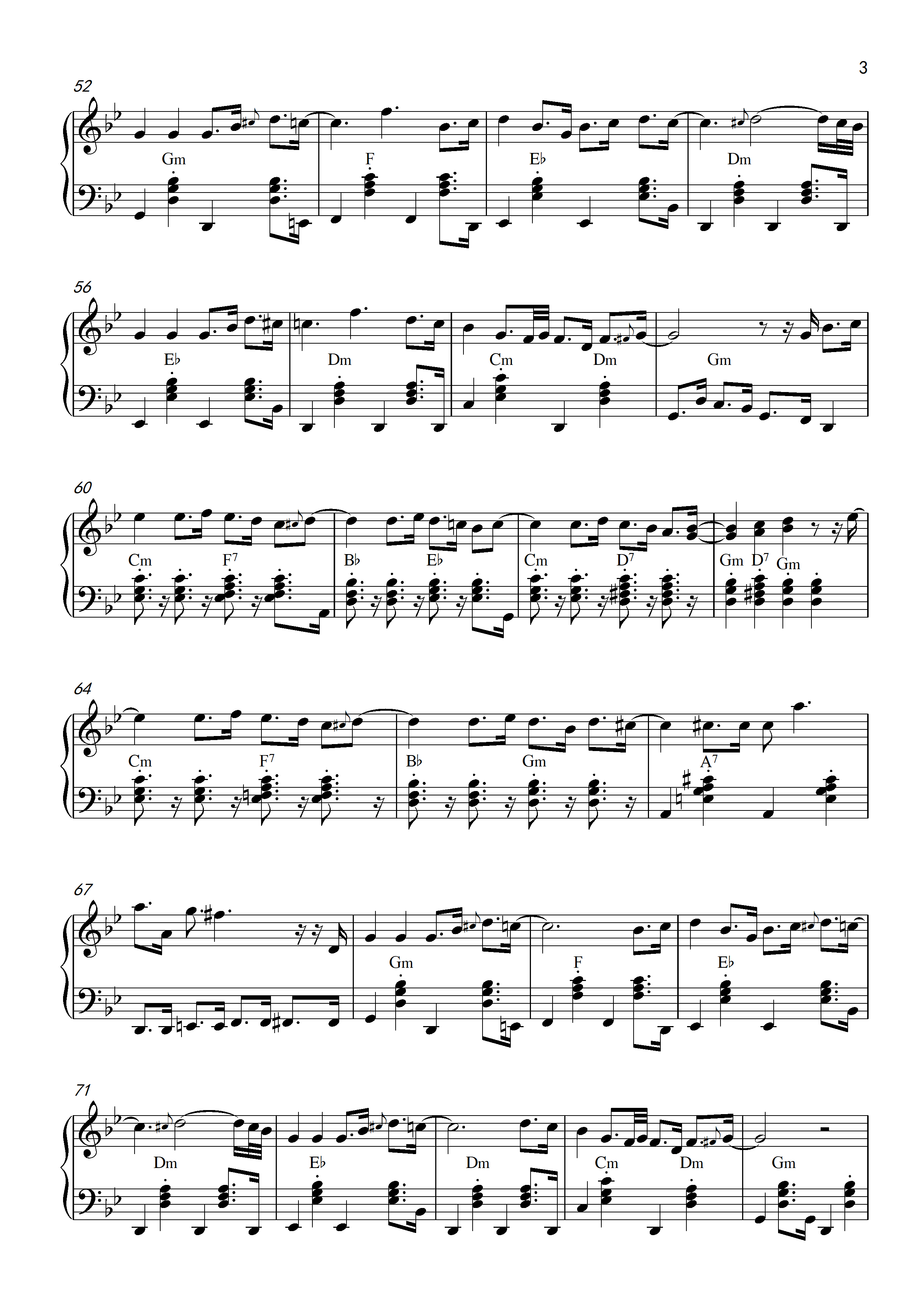 【手风琴谱】過ぎ去りし永遠の日々 哔哩哔哩