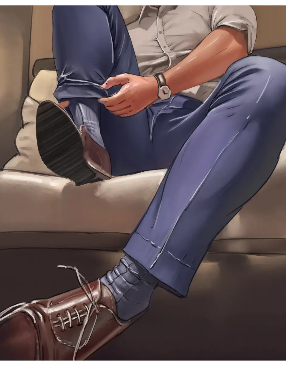 绘画 人类高质量男性 肾上腺素飙升 男性脚部肌肉要如何画 哔哩哔哩